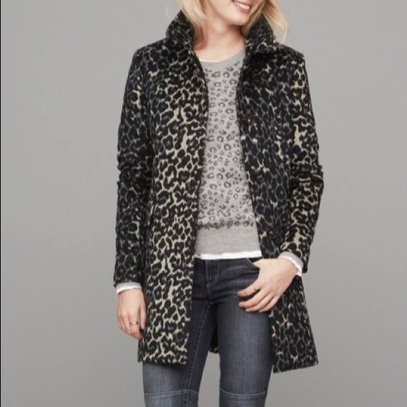 loft leopard jacket